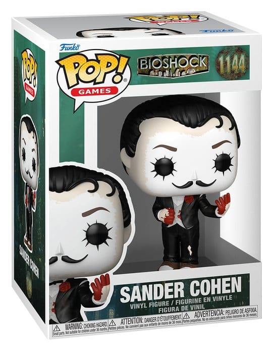 Bioshock POP! Games Vinyl Figur Sander Cohen - Anime Figuren günstig kaufen