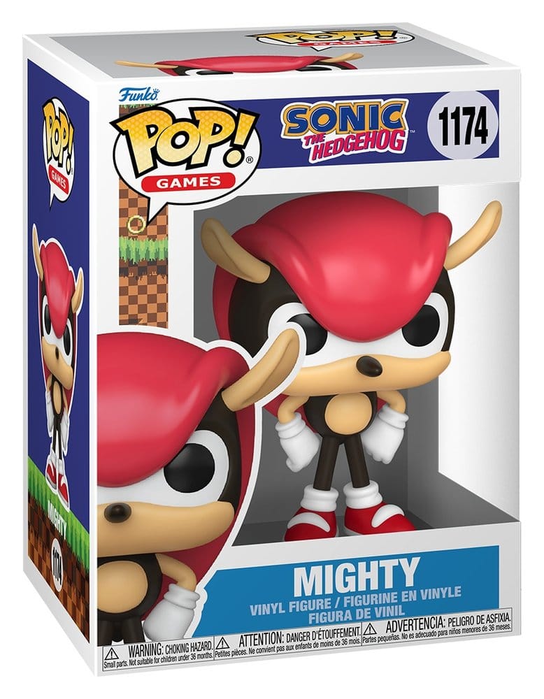 Sonic - The Hedgehog POP! Movies Vinyl Figuren Mighty the Armadillo - Anime Figuren günstig kaufen