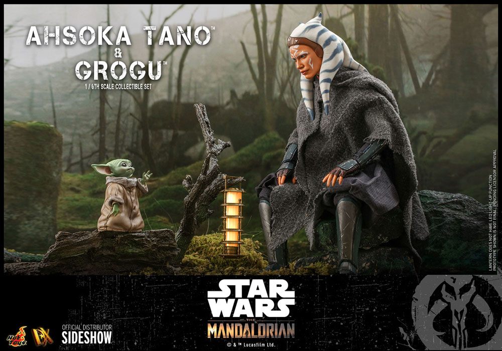 Ahsoka Tano & Grogu Star Wars The Mandalorian Hot Toys