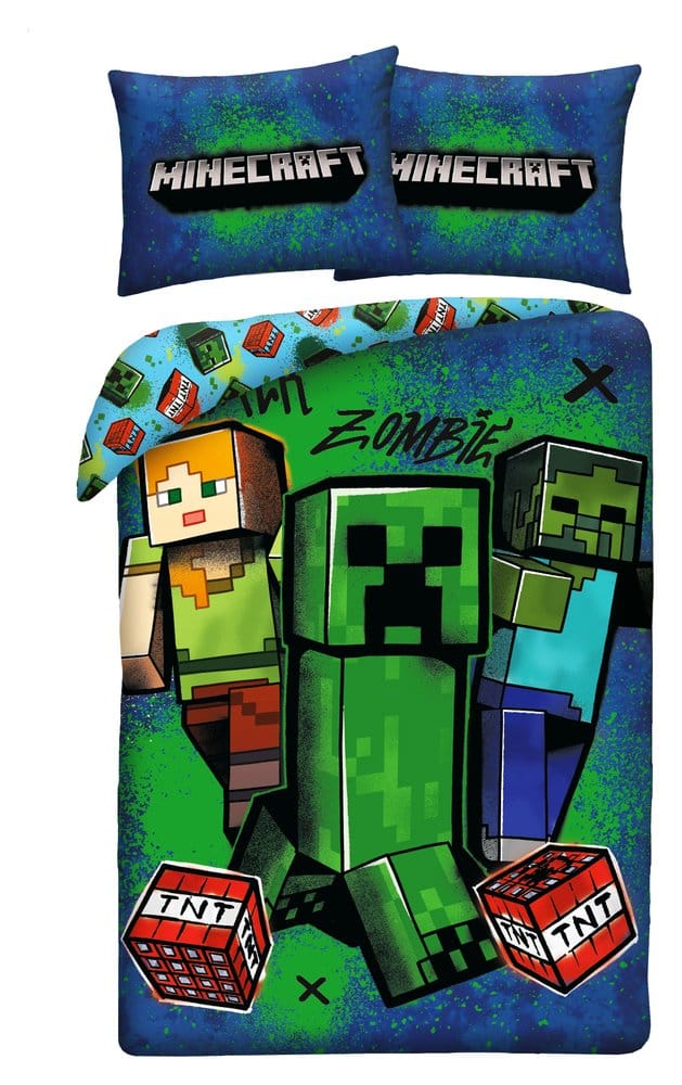 Minecraft Bettwäsche Ver. 10 140 x / 70 x - Anime Figuren günstig kaufen