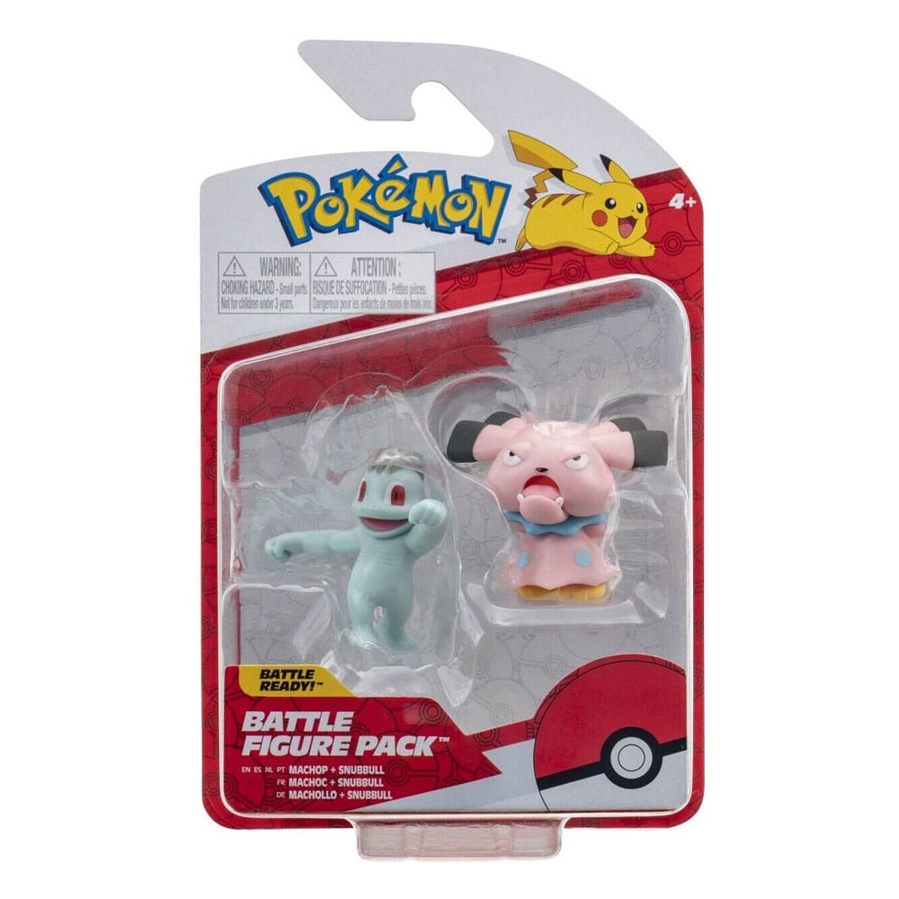 Pokémon Battle Figure Set Figuren 2er-Pack Machollo, Snubbull - Anime Figuren günstig kaufen
