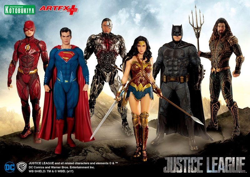 Cyborg Justice League Movie ARTFX+ Kotobukiya