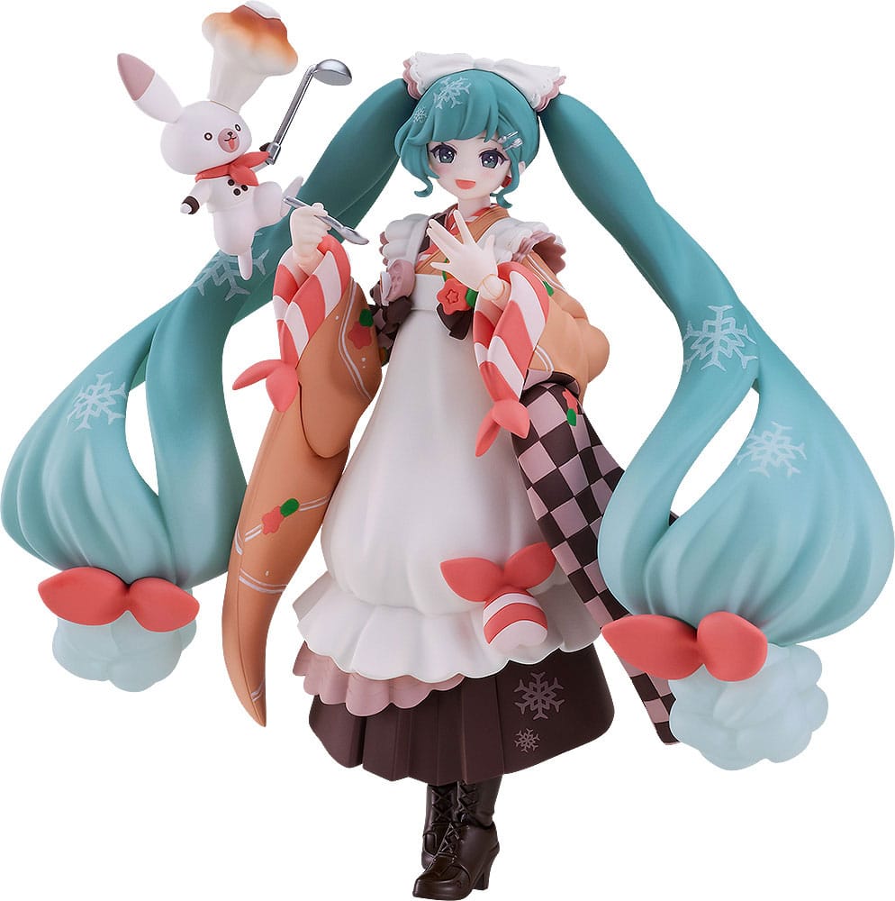 Hatsune Miku Figma Actionfigur Snow Miku: Winter Delicacy Ver. Max Factory