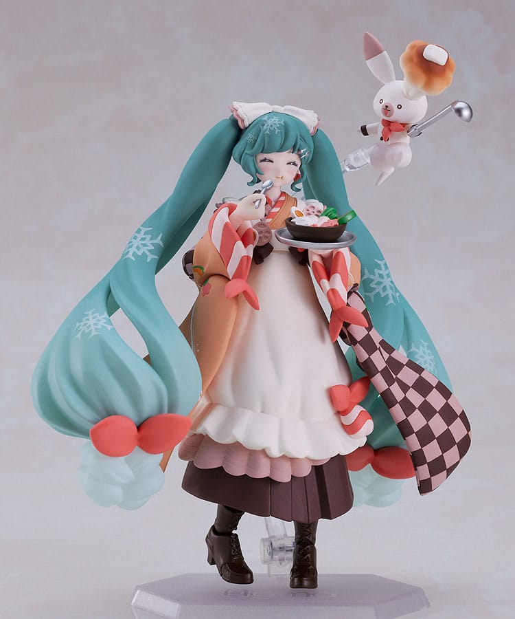 Hatsune Miku Figma Actionfigur Snow Miku: Winter Delicacy Ver. Max Factory