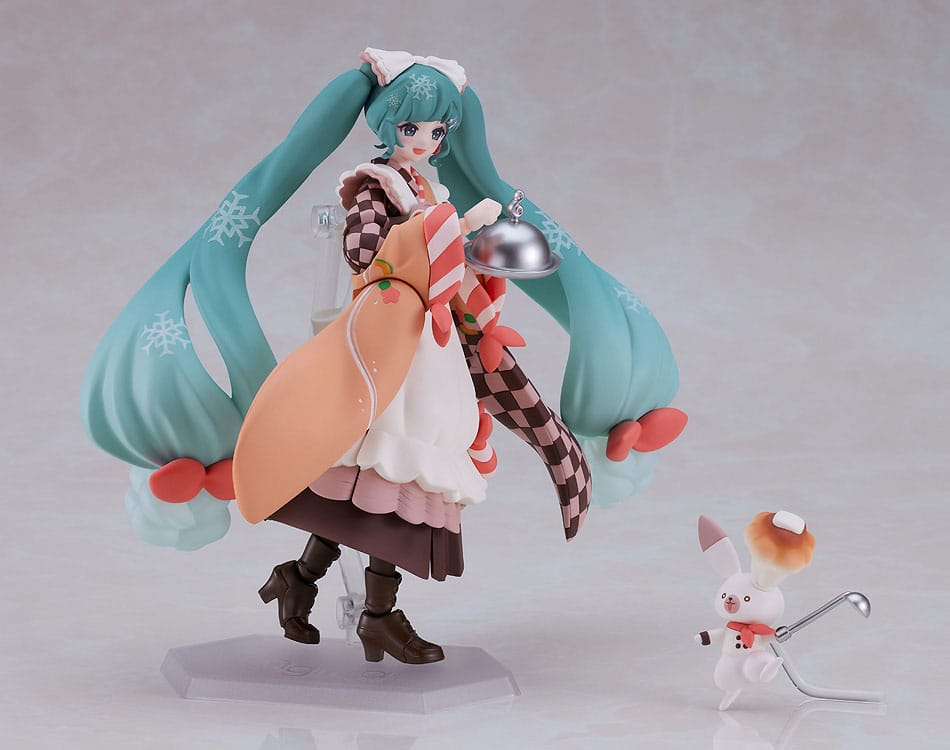 Hatsune Miku Figma Actionfigur Snow Miku: Winter Delicacy Ver. Max Factory