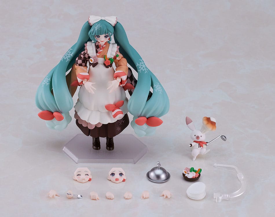 Hatsune Miku Figma Actionfigur Snow Miku: Winter Delicacy Ver. Max Factory