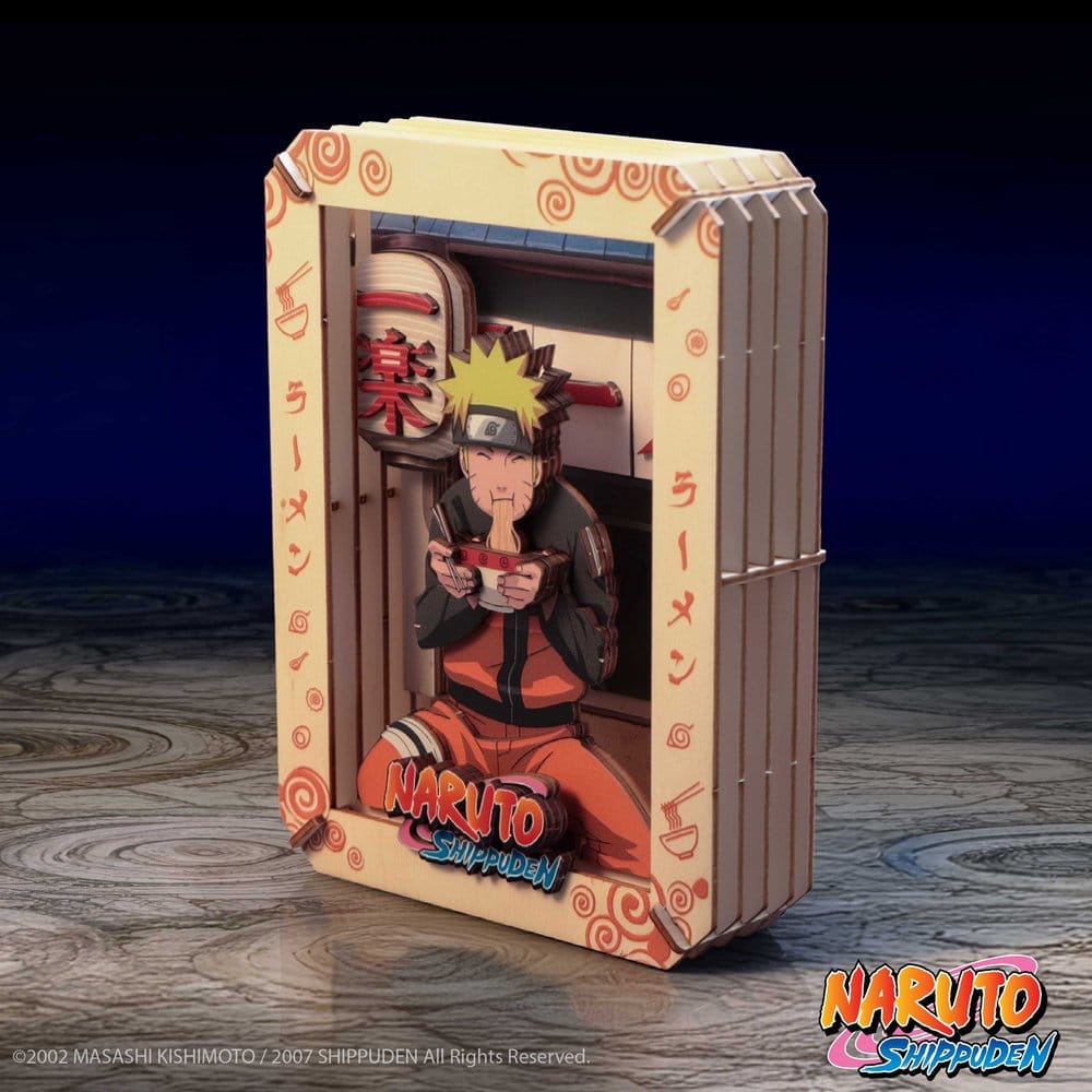 Naruto Modellbausatz Wooden Theatre Ramen (Medium) - Anime Figuren günstig kaufen