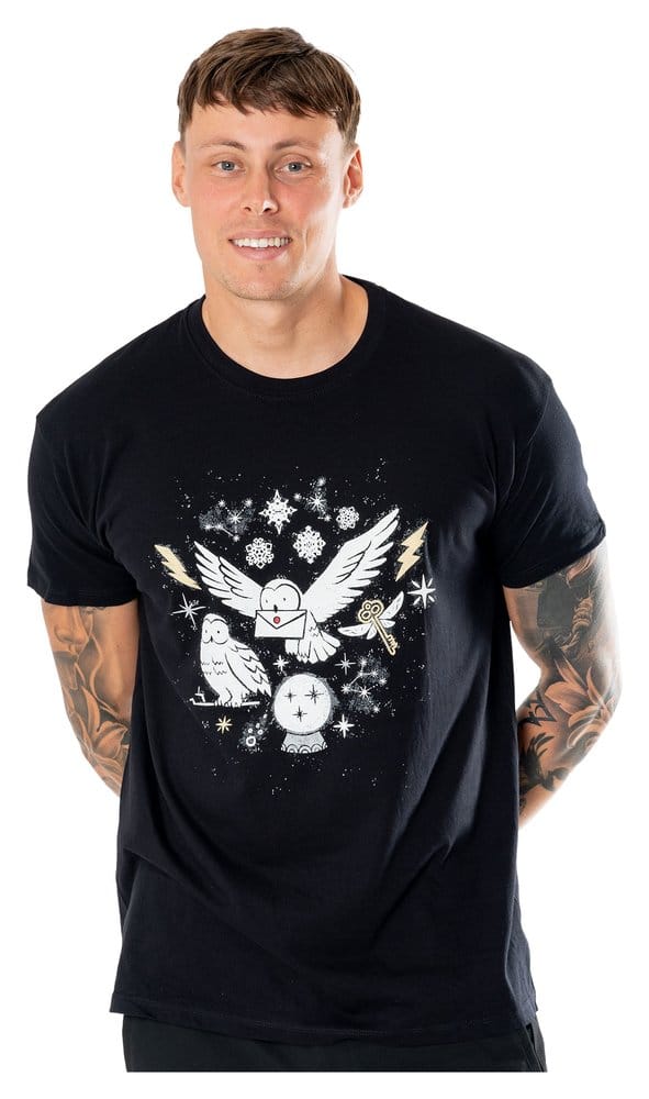 Harry Potter T-Shirt Hedwig Magical Xmas - Anime Figuren günstig kaufen
