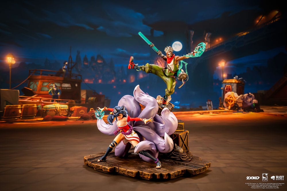 Ekko & Ahri Diorama 2XKO League of Legends Pure Arts