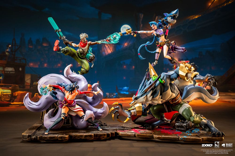 Ekko & Ahri Diorama 2XKO League of Legends Pure Arts