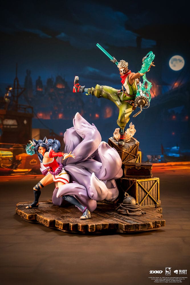 Ekko & Ahri Diorama 2XKO League of Legends Pure Arts