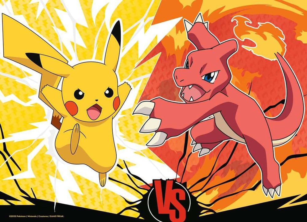 Pokémon Puzzles 4er-Pack Pokémon-Kumpels (4x100 Teile) - Anime Figuren günstig kaufen