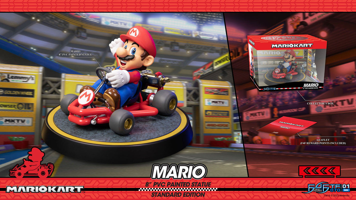 Mario Mario Kart Standard Edition First 4 Figures