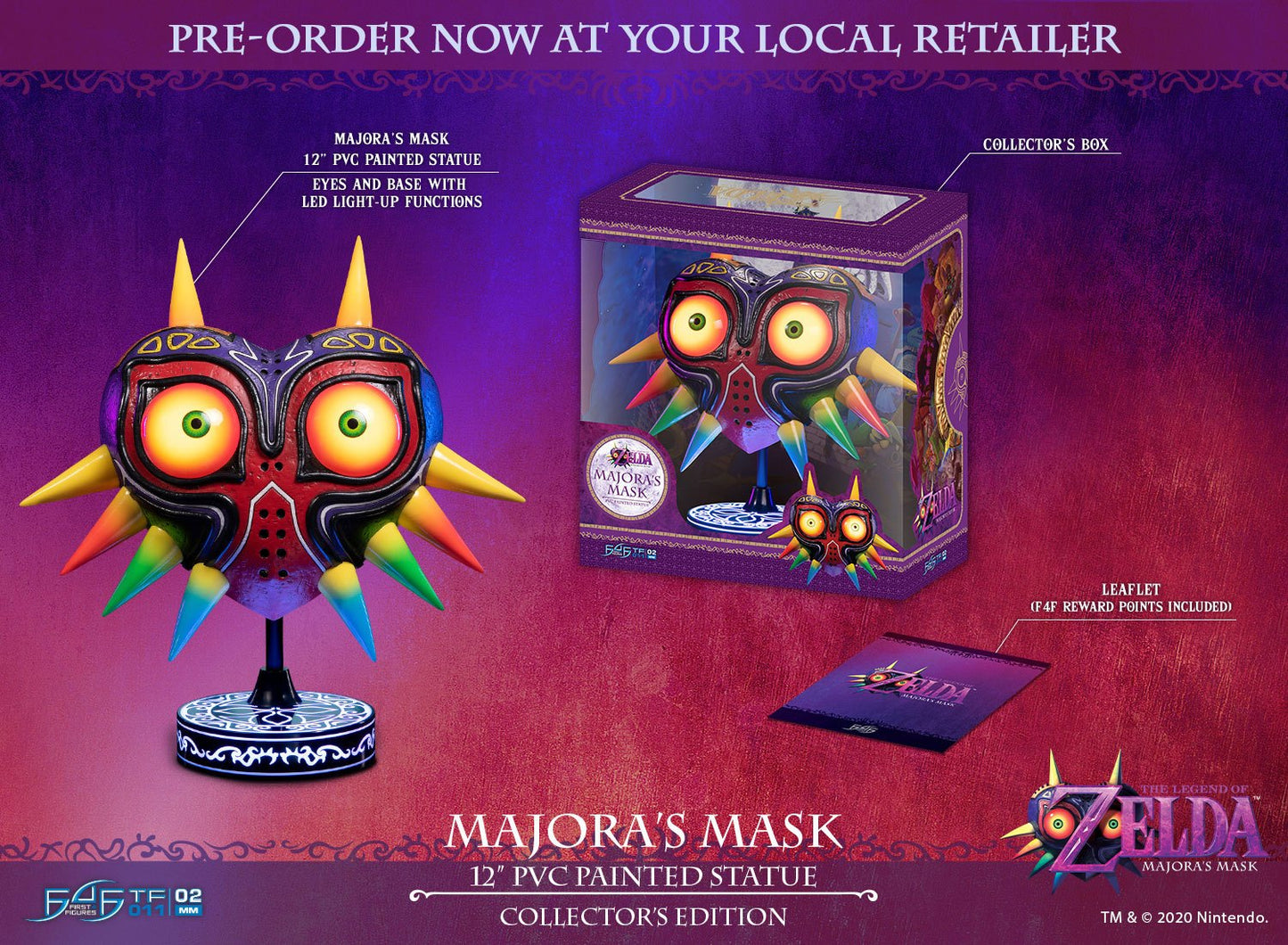 Majora's Mask Collectors Edition First 4 Figures