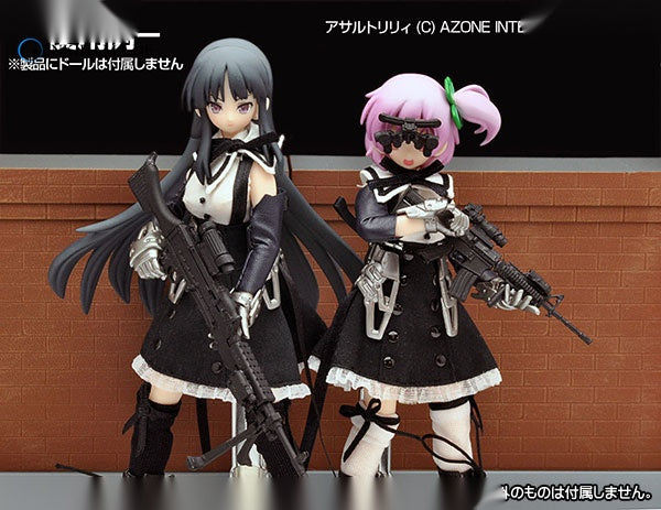 LittleArmory LA001 1/12 M4A1 Type Plastic Model