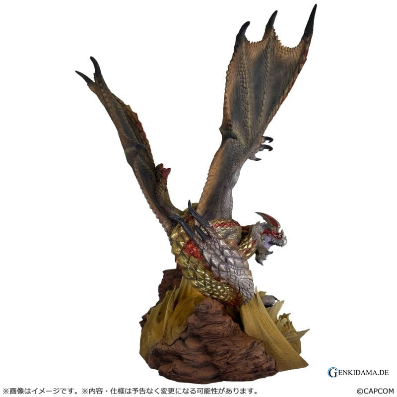 CAPCOM FIGURE BUILDER CREATOR'S MODEL SEREGIOS MONSTER HUNTER WILDS FIGURE