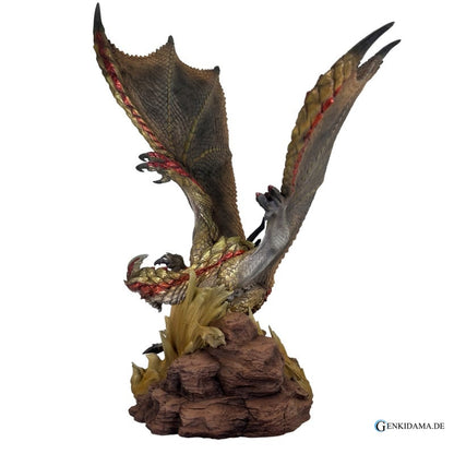 CAPCOM FIGURE BUILDER CREATOR'S MODEL SEREGIOS MONSTER HUNTER WILDS FIGURE