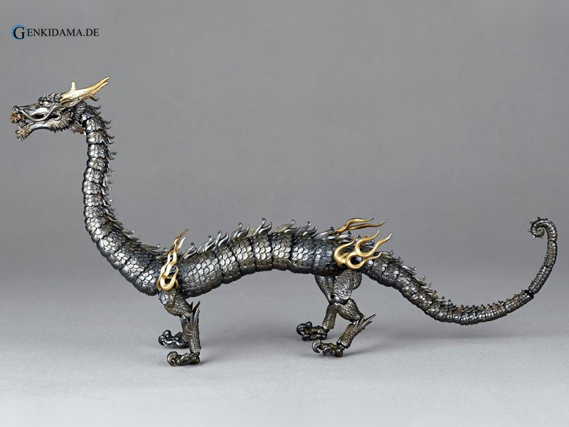KT Project KT-003 Takeya Style Jizai Okimono "Dragon" Iron Rust Look Edition