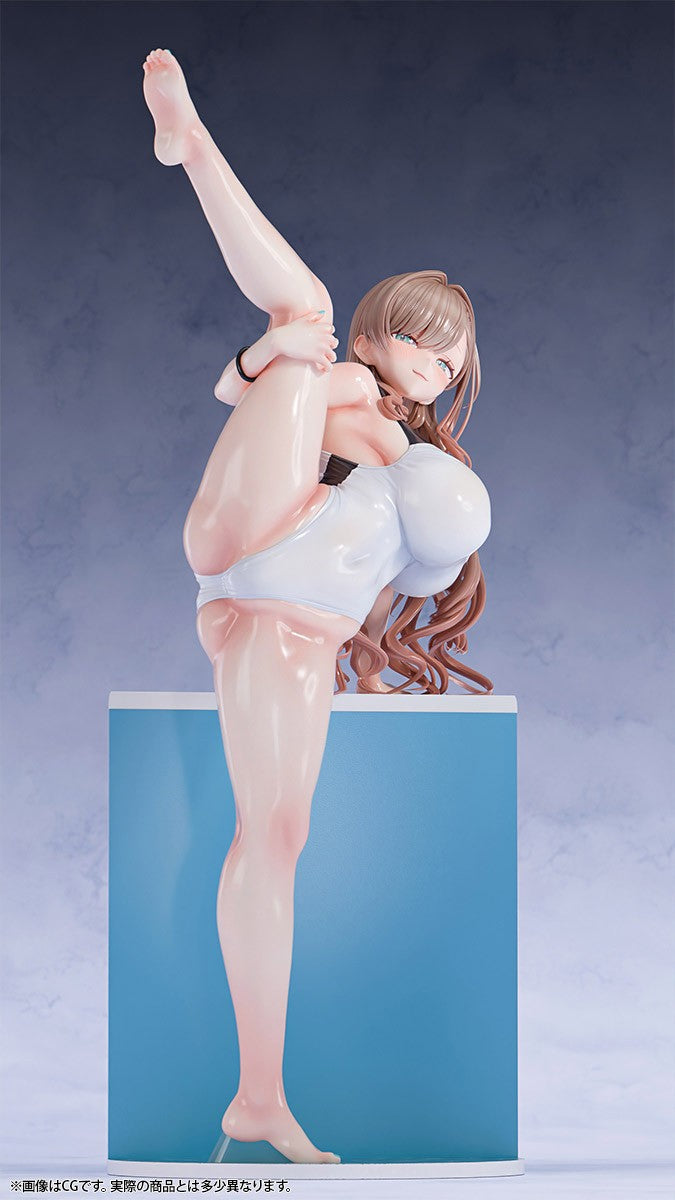 Aulas de Natação Secretas com uma Dona de Casa Bem Dotada Blanc (Escala 1/6) (Figura)