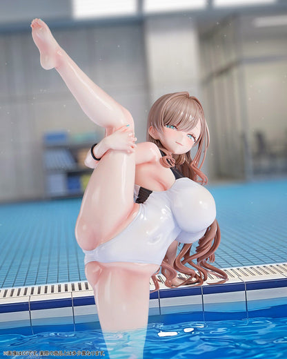 Aulas de Natação Secretas com uma Dona de Casa Bem Dotada Blanc (Escala 1/6) (Figura)