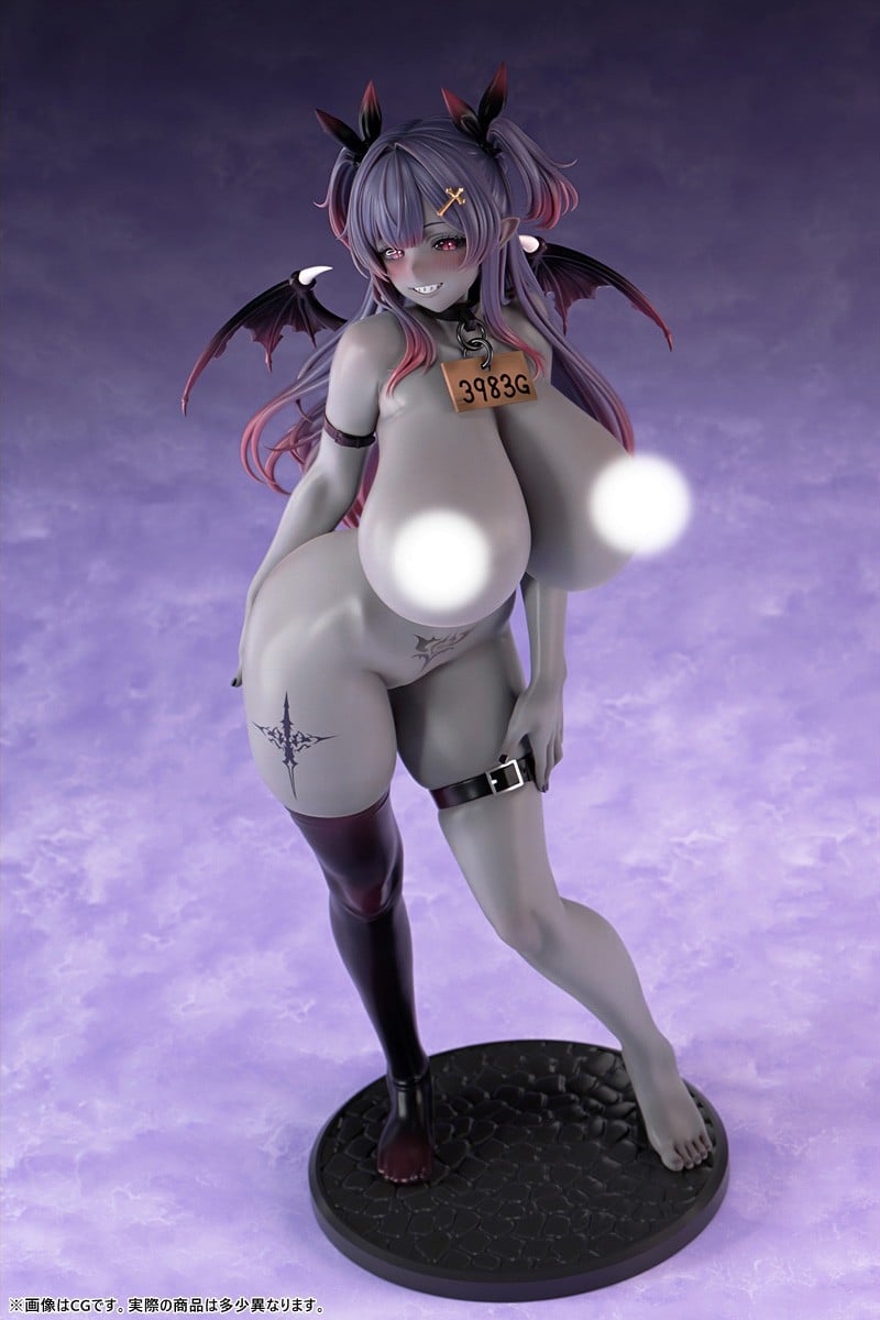 Nikukan Shoujo Another World`s Market Item No.07 Súcubo de Pele Escura (Escala 1/6)