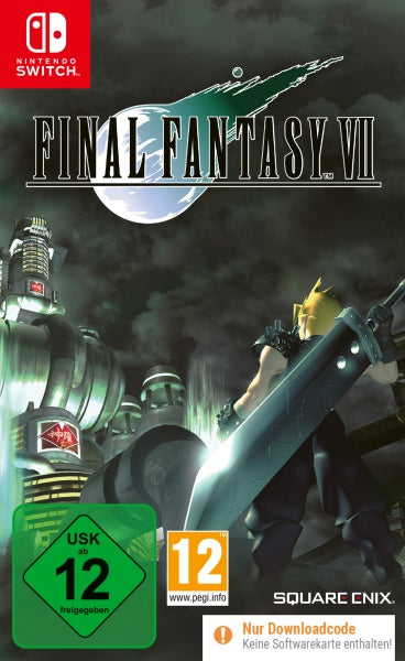 Final Fantasy VII Remastered (Code in a Box) (Switch) - Anime Figuren günstig kaufen
