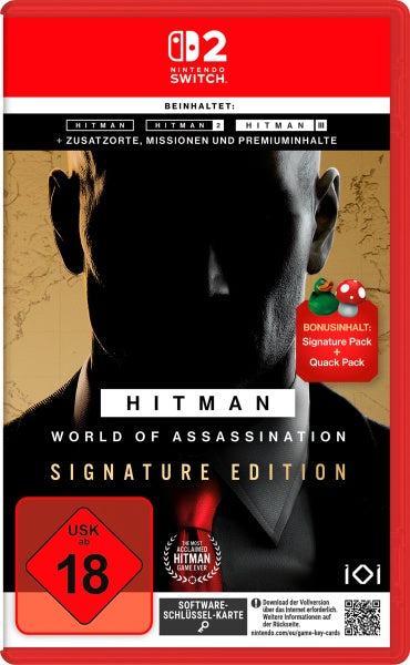 HITMAN World of Assassination - Signature Edition (Switch 2) - Anime Figuren günstig kaufen