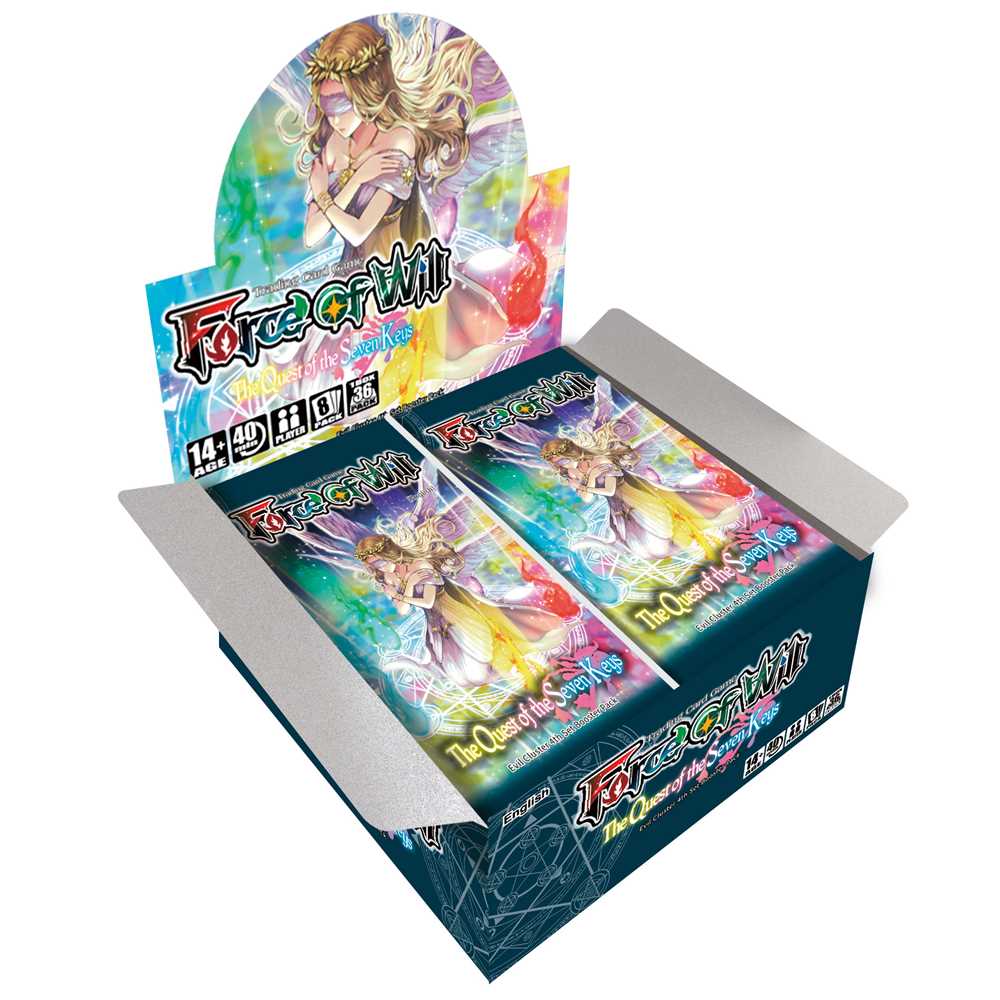BOX FOW FORCE OF WILL THE QUEST OF THE SEVEN KEYS E4 (36 BOOSTERS) ENG