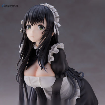"Black-haired Maid" illustration by Io Haori