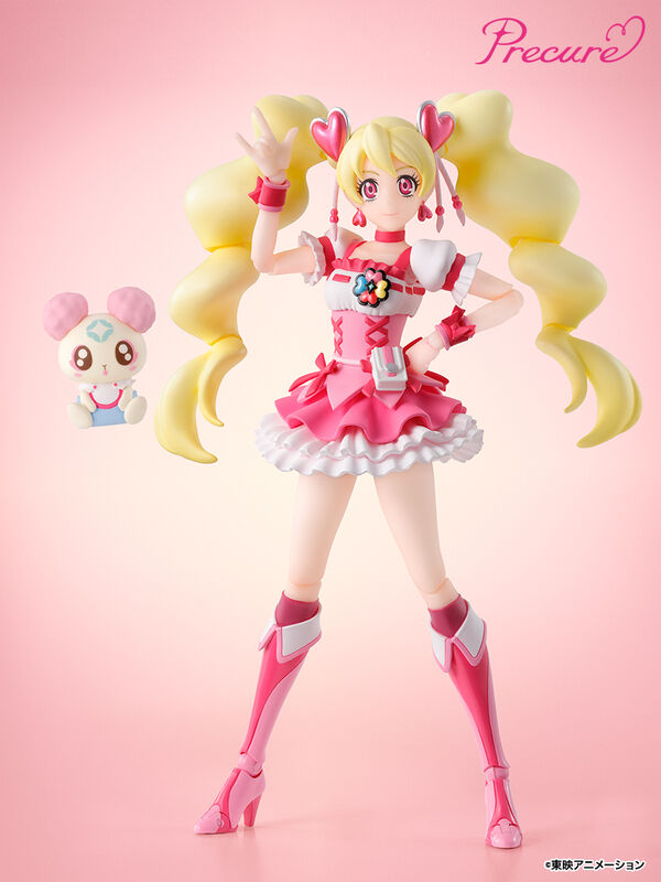 Cure Peach & Chiffon S.H.Figuarts Bandai Tamashii Nations