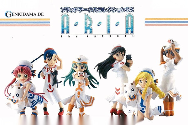 Solid Works Collection DX - ARIA The NATURAL: All 6 Normal Types + All 1 Secret Type Set