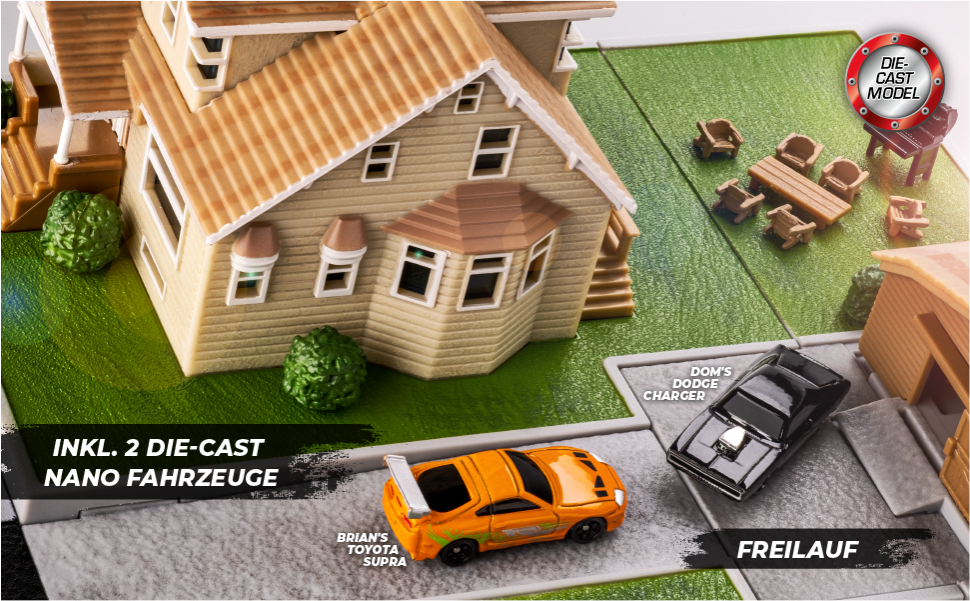 Nano Dom's House Display Diorama - Jada Toys