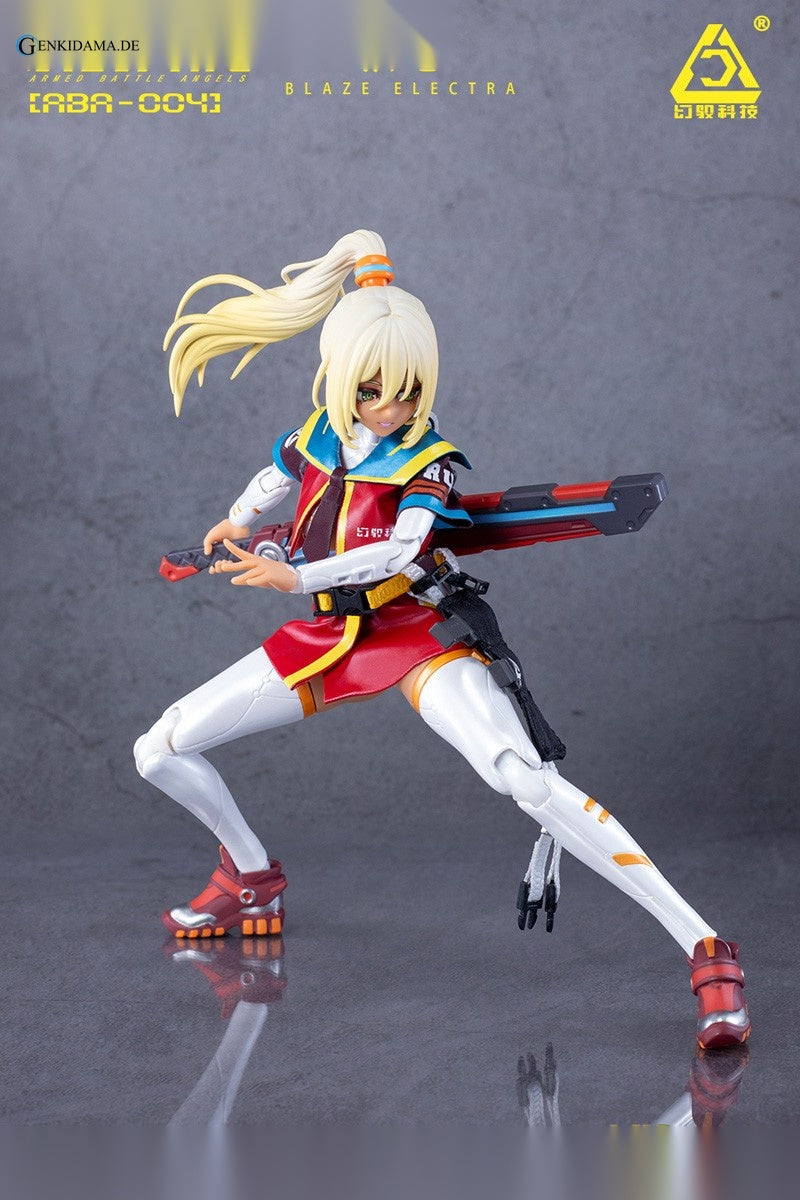 `Armed Battle Angels` Series ABA-004 Blaze Electra 1/12 Scale Action Figure