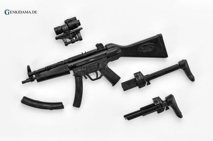 LittleArmory (LA033) 1/12 MP5A4/5 Type Plastic Model