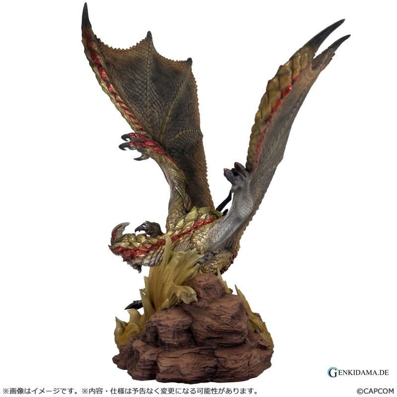 CAPCOM FIGURE BUILDER CREATOR'S MODEL SEREGIOS MONSTER HUNTER WILDS FIGURE
