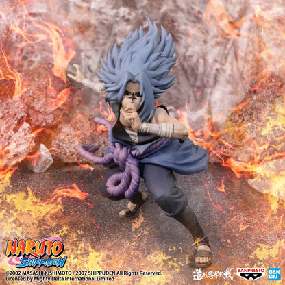 Uchiha Sasuke - Naruto Shippuuden - Banpresto - Bandai Spirtis
