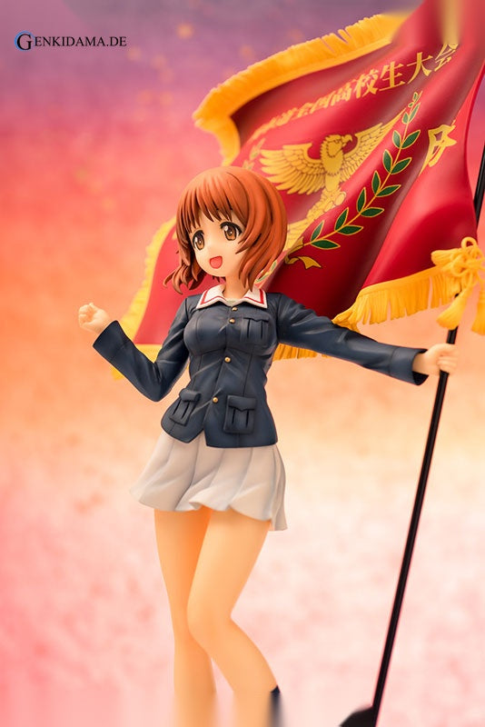 Girls und Panzer the Movie - Miho Nishizumi Tank Warfare Zenkoku Koukousei Taikai Winning Flag Ver.