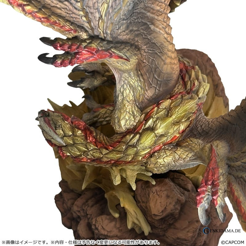 CAPCOM FIGURE BUILDER CREATOR'S MODEL SEREGIOS MONSTER HUNTER WILDS FIGURE