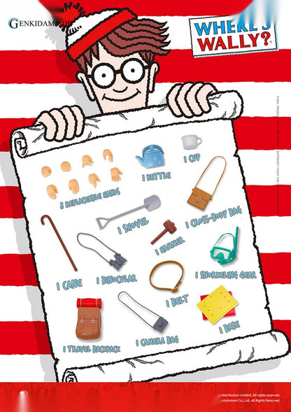 Action Wally (from "WHERE'S WALLY?")