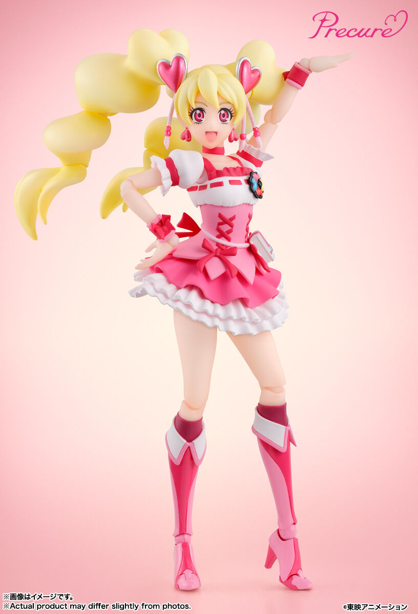 Cure Peach & Chiffon S.H.Figuarts Bandai Tamashii Nations