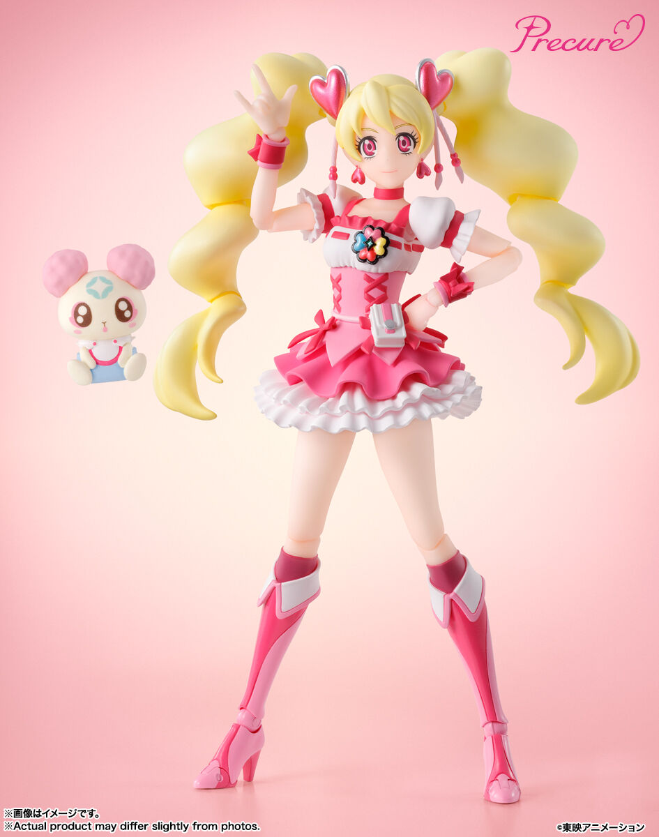 Cure Peach & Chiffon S.H.Figuarts Bandai Tamashii Nations