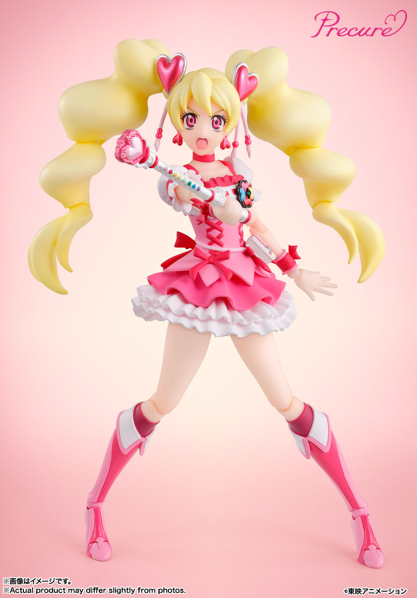 Cure Peach & Chiffon S.H.Figuarts Bandai Tamashii Nations