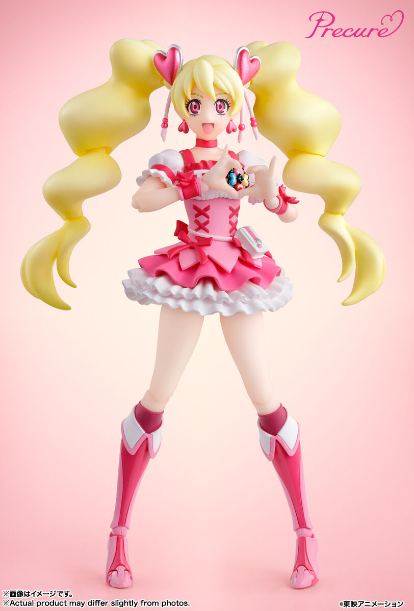 Cure Peach & Chiffon S.H.Figuarts Bandai Tamashii Nations
