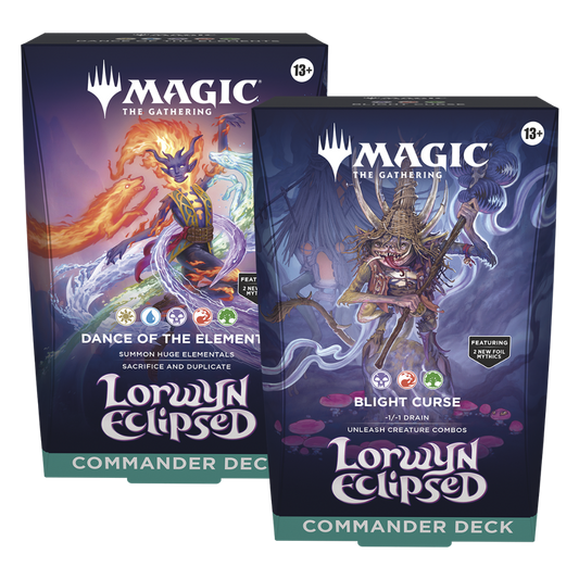 Magic: The Gathering - Lorwyn Eclipsed - Commander Deck Display (4 Decks) (EN) - Anime Figuren günstig kaufen