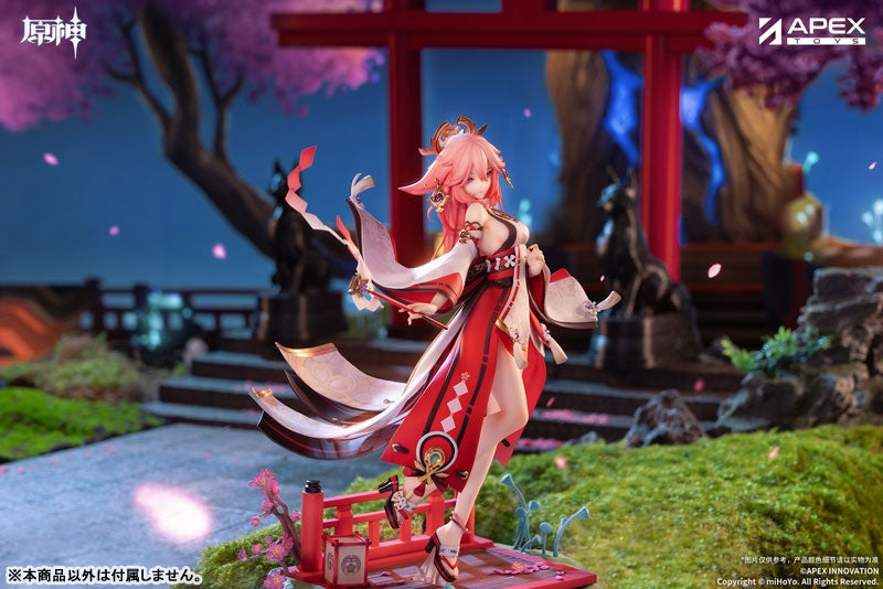 Genshin Impact Yae Miko, Astute Amusement Ver. 1/7 - Bonus [APEX] Ansicht 18