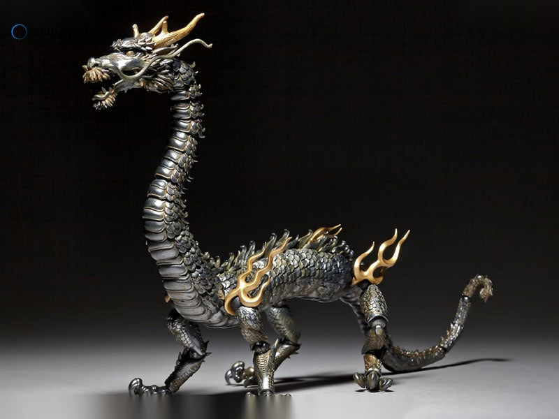 KT Project KT-003 Takeya Style Jizai Okimono "Dragon" Iron Rust Look Edition