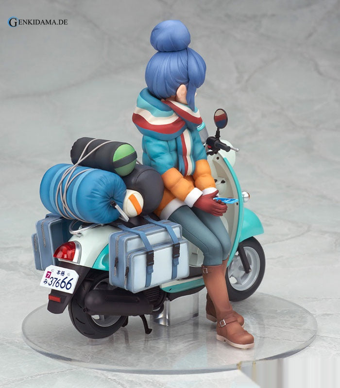 Rin Shima with Scooter