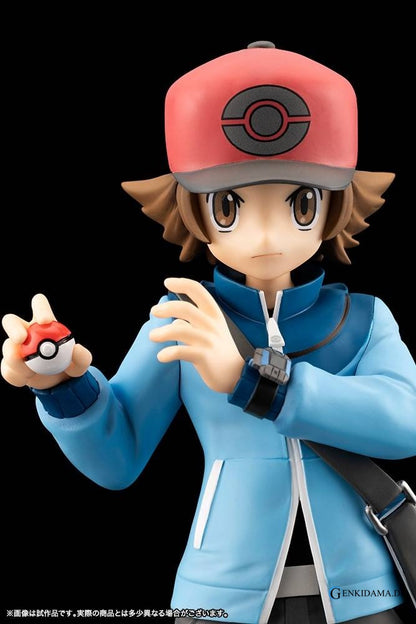 ARTFX J: Pokémon Black & White - Hilbert & Victini 1/8