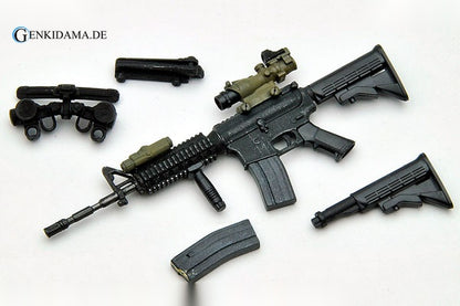 LittleArmory LA001 1/12 M4A1 Type Plastic Model