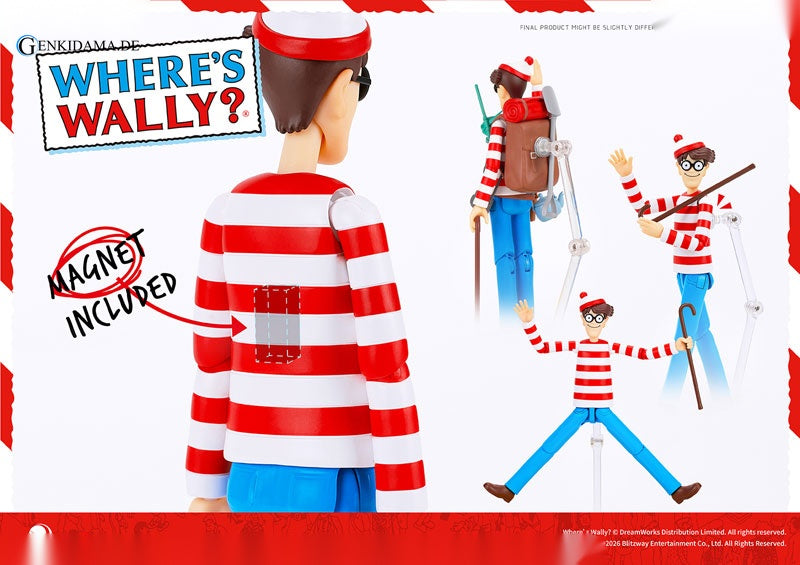 Action Wally (from "WHERE'S WALLY?")